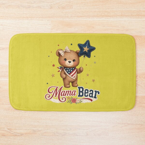 Item preview, Mama Bear Patriotic America 250 4th of July Gift designed and sold by VectorJoy.