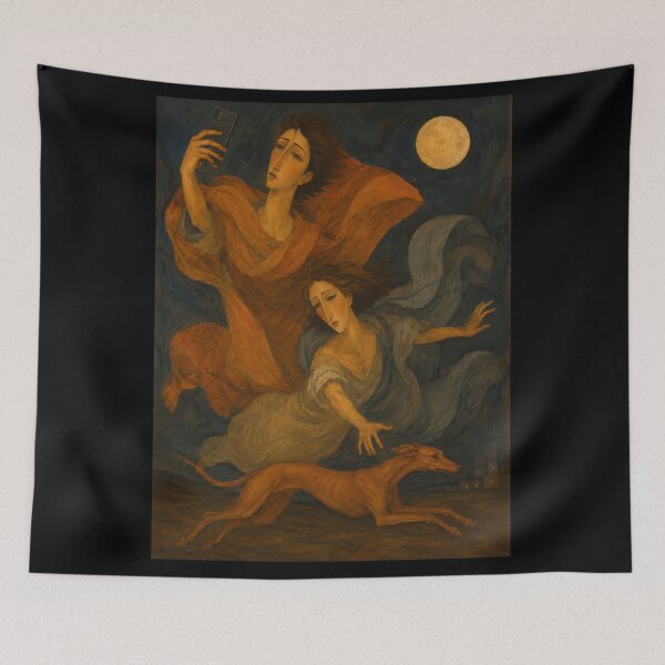 Item preview, Runaway dog (Modigliani) designed and sold by andreisky.