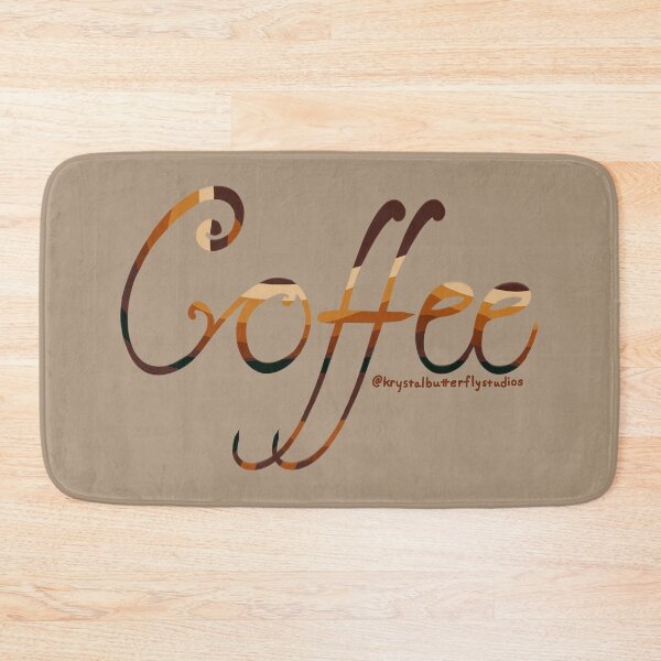 Item preview, Coffee! Cafe Hand-Drawn Word designed and sold by KrystalBStudios.