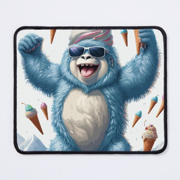 Item preview, The Ice Cream Yeti Party designed and sold by bb-15artstudio.