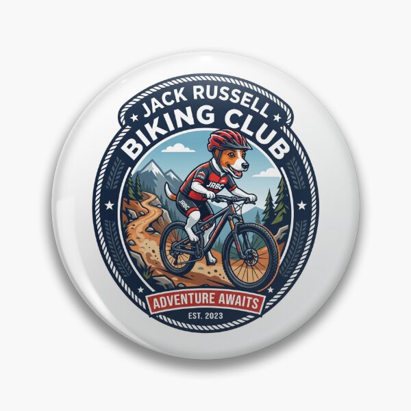 Item preview, Jack Russell Biking Club Mountain Bike Cycling Do designed and sold by PictoVibe.
