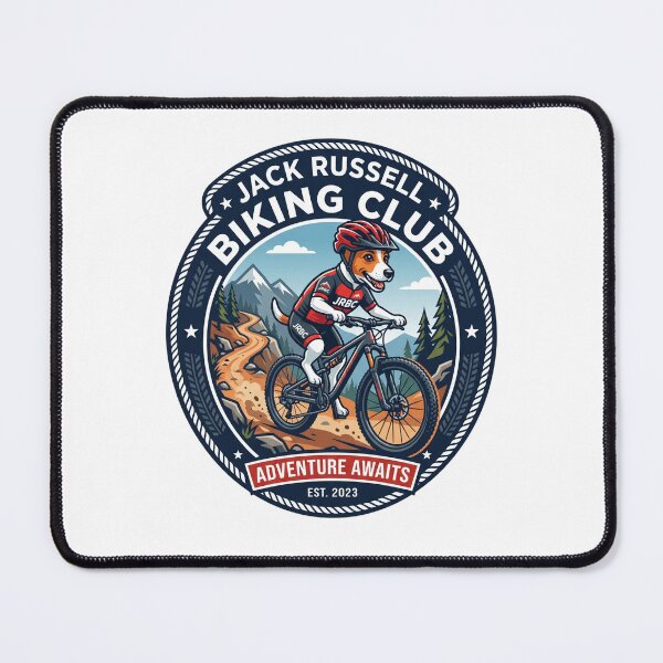 Item preview, Jack Russell Biking Club Mountain Bike Cycling Do designed and sold by PictoVibe.