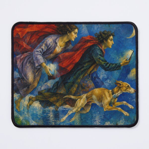 Item preview, Runaway dog (Chagall) designed and sold by andreisky.