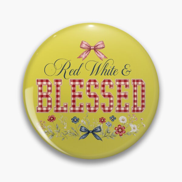 Item preview, Red White and Blessed Coquette Patriotic America 250 designed and sold by VectorJoy.