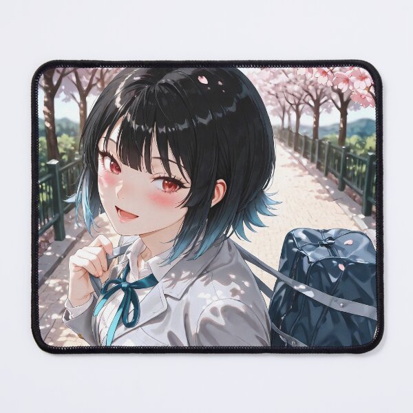 Item preview, Umi Asanagi Second Prettiest Girl Cherry Blossom Walk designed and sold by MicaheHaffner.