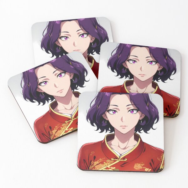 Item preview, Azusa Hamaoka Grand Blue Red Gold Elegant Look designed and sold by MicaheHaffner.