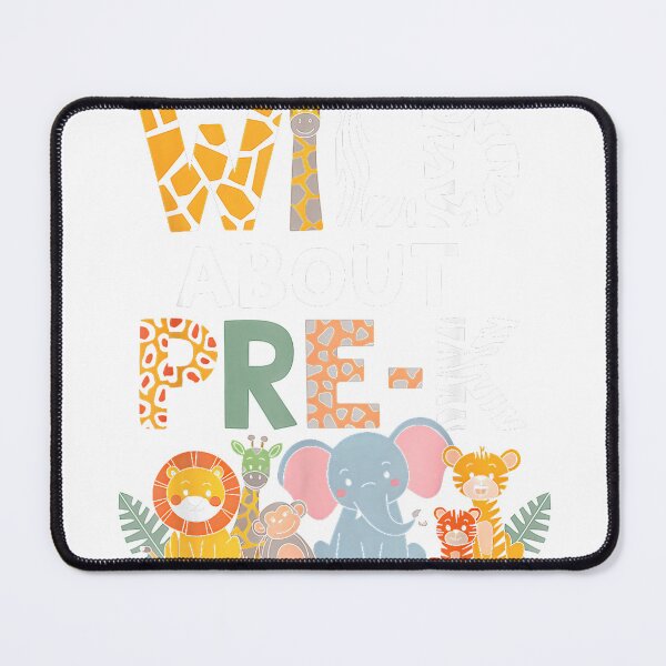 Item preview, Wild About Pre-k Jungle Animals Teacher Appreciation T-Shirt designed and sold by DArtfulStudio.