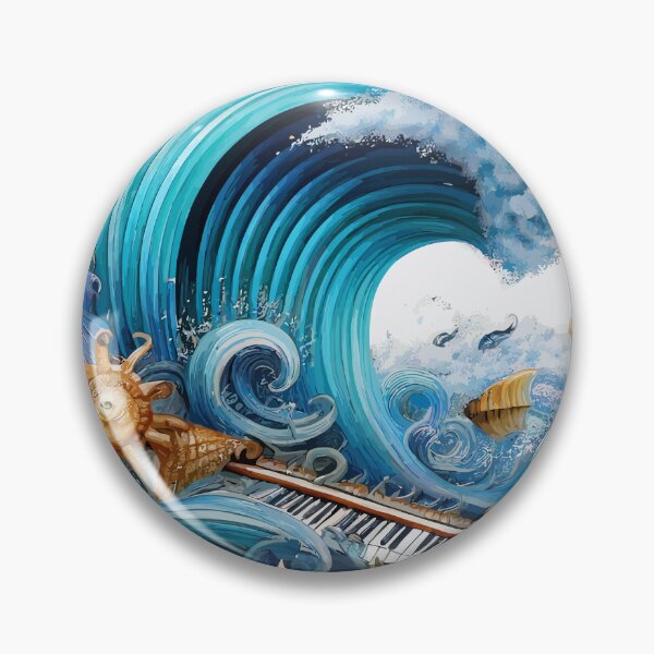 Item preview, The Tidal Wave Symphony designed and sold by bb-15artstudio.