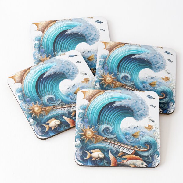 Item preview, The Tidal Wave Symphony designed and sold by bb-15artstudio.