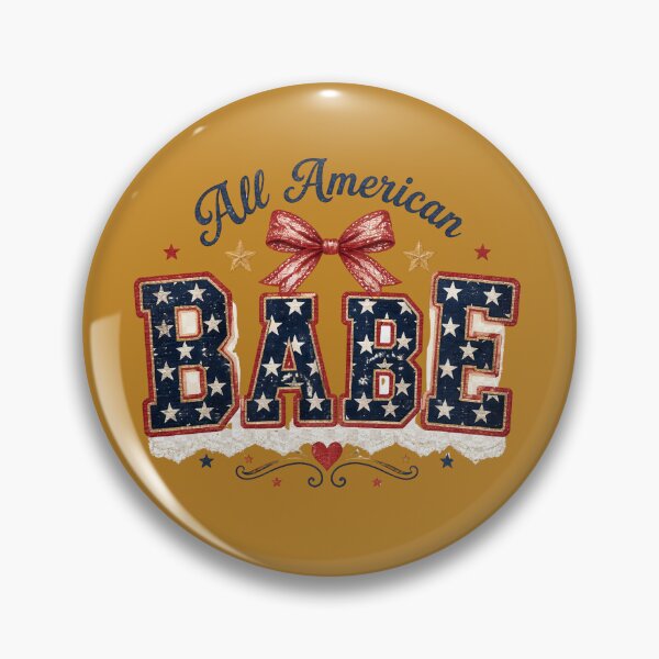 Item preview, All American Babe Preppy 4th of July America 250 designed and sold by VectorJoy.