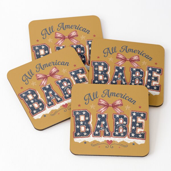 Item preview, All American Babe Preppy 4th of July America 250 designed and sold by VectorJoy.