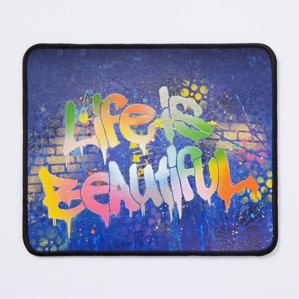 Item preview, Life Is Beautiful – Colorful Graffiti Street Art designed and sold by JFKreations.
