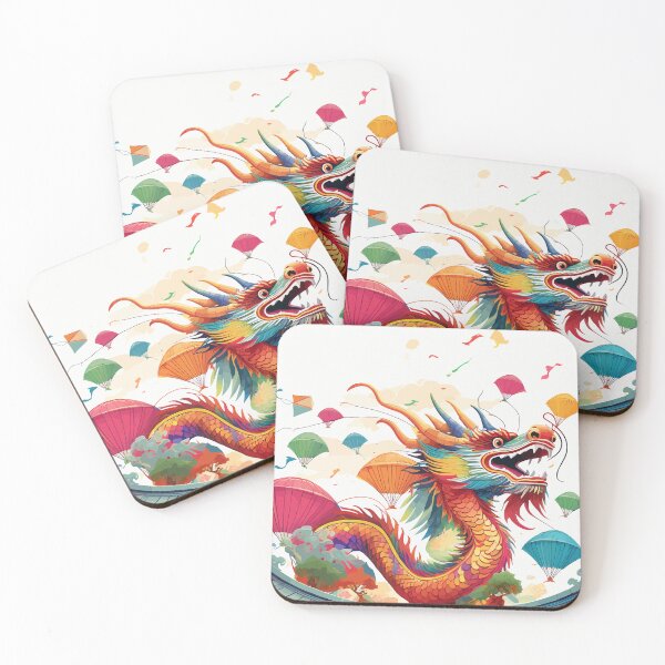 Item preview, The Dragon Kite Festival designed and sold by bb-15artstudio.