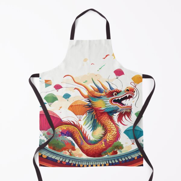 Item preview, The Dragon Kite Festival designed and sold by bb-15artstudio.