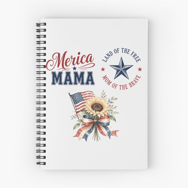 Item preview, Merica Mama Patriotic Bundle America 250 July 4th designed and sold by VectorJoy.