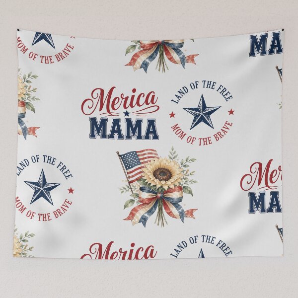 Item preview, Merica Mama Patriotic Bundle America 250 July 4th designed and sold by VectorJoy.