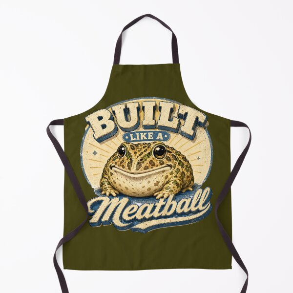 Item preview, Built Like a Meatball Pacman Frog designed and sold by Weirdwildco69.