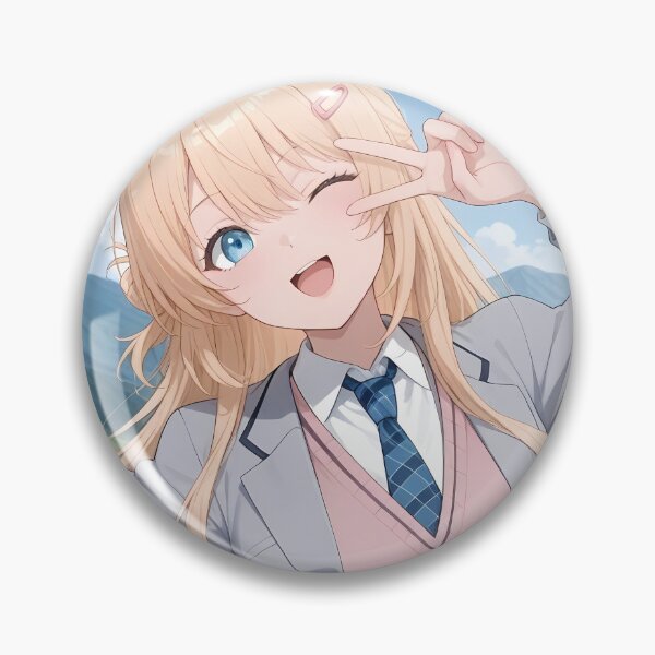 Item preview, Yuu Amami Second Prettiest Girl Kura Nika Sunny Peace Charm designed and sold by MicaheHaffner.