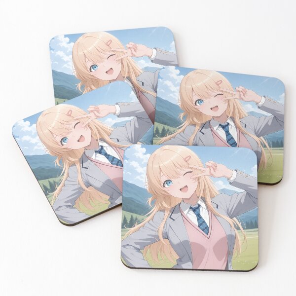 Item preview, Yuu Amami Second Prettiest Girl Kura Nika Sunny Peace Charm designed and sold by MicaheHaffner.