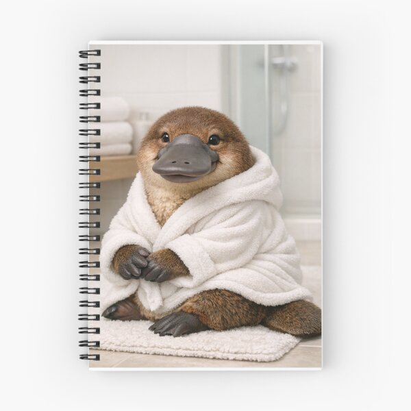 Item preview, Cozy Bathrobe Platypus designed and sold by Sillytoe.