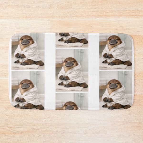 Item preview, Cozy Bathrobe Platypus designed and sold by Sillytoe.