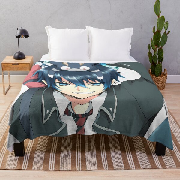 Item preview, Rin Okumura Blue Exorcist Kuro Companion Grin designed and sold by MicaheHaffner.