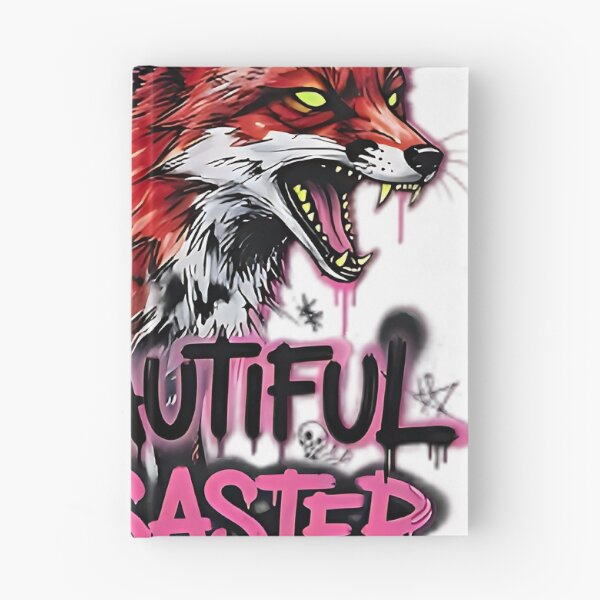 Item preview, Beautiful Disaster Fox | Feral Pink Chaos designed and sold by IronDissident.