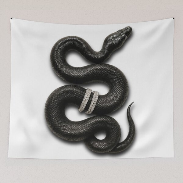 Item preview, Luxury Black Snake designed and sold by NF Designs Studio DTF.