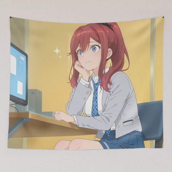 Item preview, Nina Nitta Second Prettiest Girl Classroom Desk Daydream designed and sold by MicaheHaffner.
