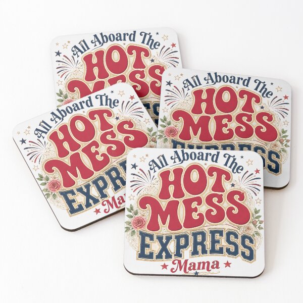 Item preview, Hot Mess Express Funny Mama America 250 July 4th designed and sold by VectorJoy.