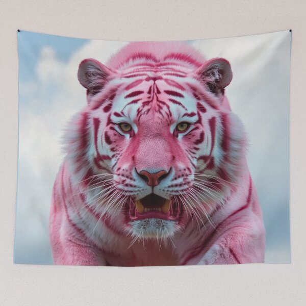 Item preview, Pink Tiger Predator designed and sold by NF Designs Studio DTF.