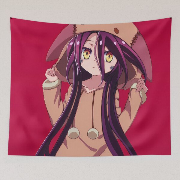Artikelvorschau, Schwi Dola No Game No Life Red Backdrop Cozy Stare entworfen und verkauft von MicaheHaffner.