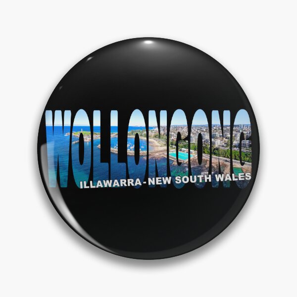 Item preview, WOLLONGONG Illawarra New South Wales - Lighthouses Pools Beaches designed and sold by Adam Gormley.