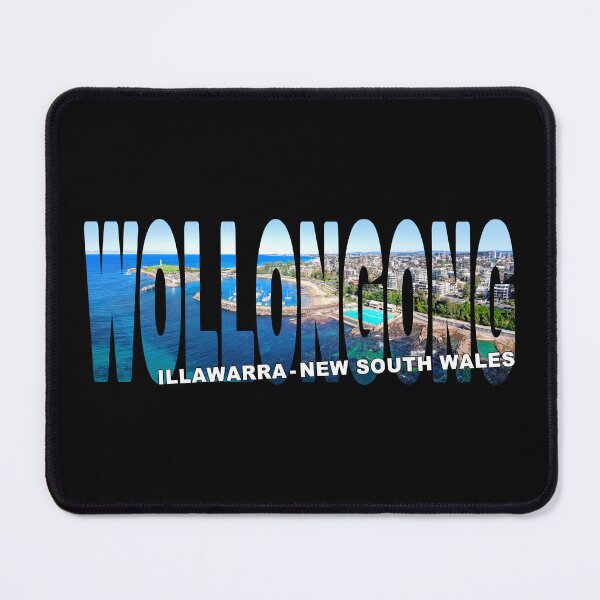 Item preview, WOLLONGONG Illawarra New South Wales - Lighthouses Pools Beaches designed and sold by Adam Gormley.