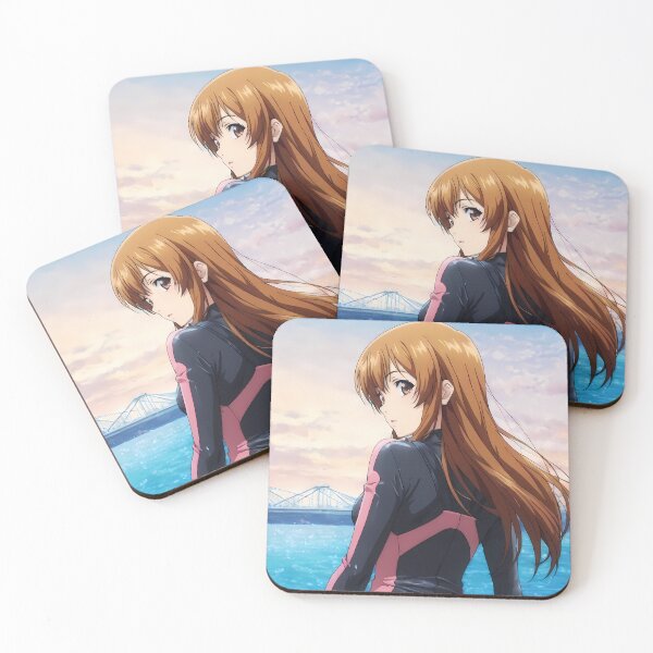 Item preview, Aina Yoshiwara Grand Blue Harbor Sunset Look designed and sold by MicaheHaffner.