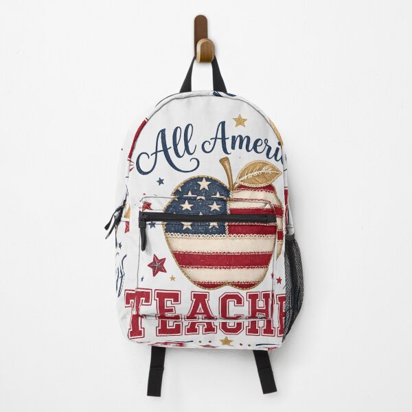 Item preview, All American Teacher Patriotic Apple America 250 designed and sold by VectorJoy.
