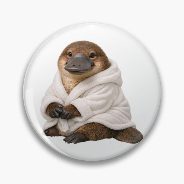 Item preview, Bathrobe Platypus designed and sold by Sillytoe.