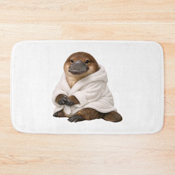 Item preview, Bathrobe Platypus designed and sold by Sillytoe.