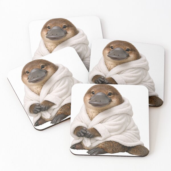 Item preview, Bathrobe Platypus designed and sold by Sillytoe.