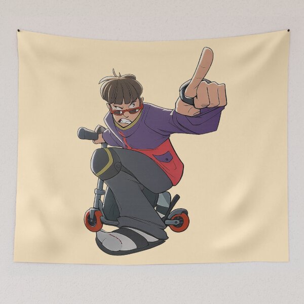 Item preview, Oliver on a scooter designed and sold by YChangShop.