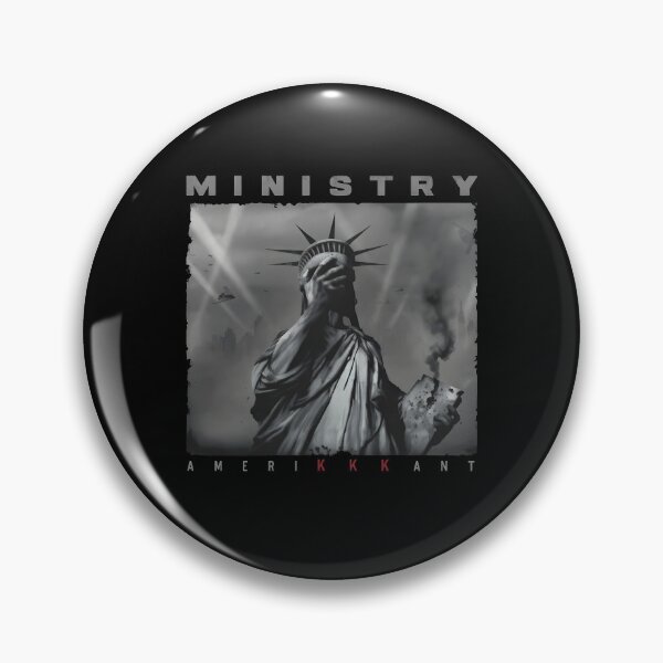 Item preview, MINISTRYY AMERIKKKANT Statue of Liberty Metal designed and sold by oriMarchive.