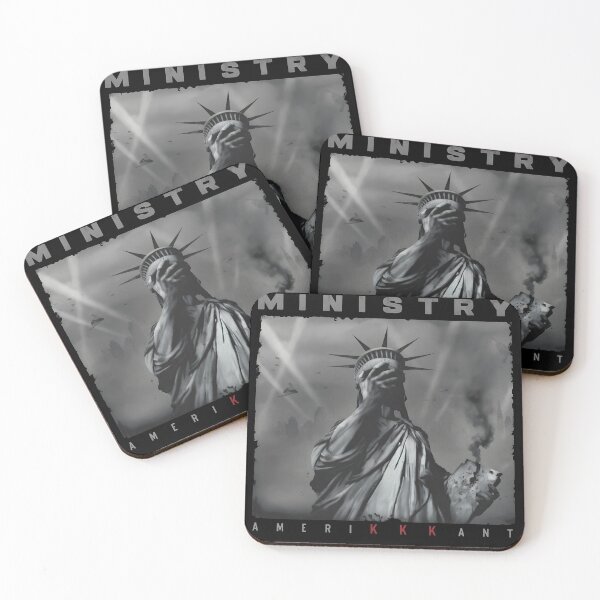 Item preview, MINISTRYY AMERIKKKANT Statue of Liberty Metal designed and sold by oriMarchive.