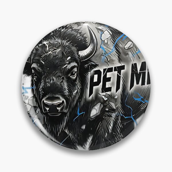 Item preview, Pet Me Bison | American Buffalo Sarcastic designed and sold by IronDissident.