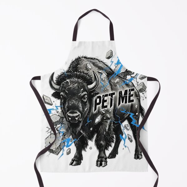 Item preview, Pet Me Bison | American Buffalo Sarcastic designed and sold by IronDissident.