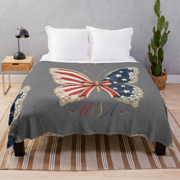 Item preview, Coquette Butterfly Patriotic America 250 July 4th designed and sold by VectorJoy.