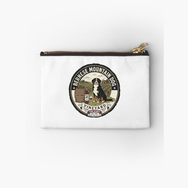 Item preview, Bernese Mountain Dog Vineyard Wine Tasting Sommelier designed and sold by PictoVibe.
