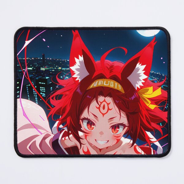 Item preview, Izuna Hatsuse No Game No Life Rooftop Moon Chase Energy designed and sold by MicaheHaffner.