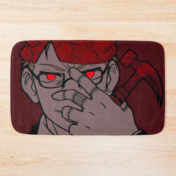 Item preview, Shin Dorohedoro Red Eye Mask Bold Anime Stare designed and sold by MicaheHaffner.