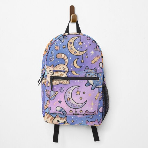 Item preview, Cute Cosmic Cat Galaxy Pattern designed and sold by Iampoji.