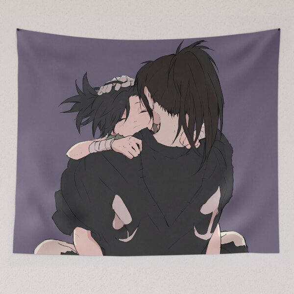 Item preview, Dororo Dororo Anime Warm Embrace Purple Calm Scene designed and sold by MicaheHaffner.